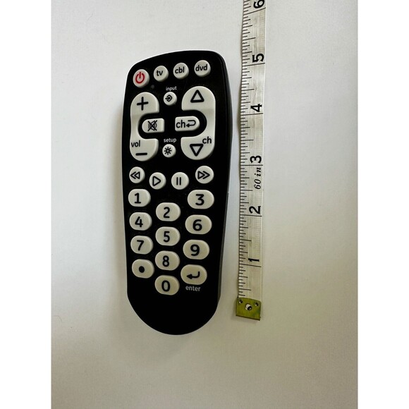 GE 25040 Universal Remote Control w Oversized Buttons - TV, Cable & DVD - WORKS - Picture 5 of 6